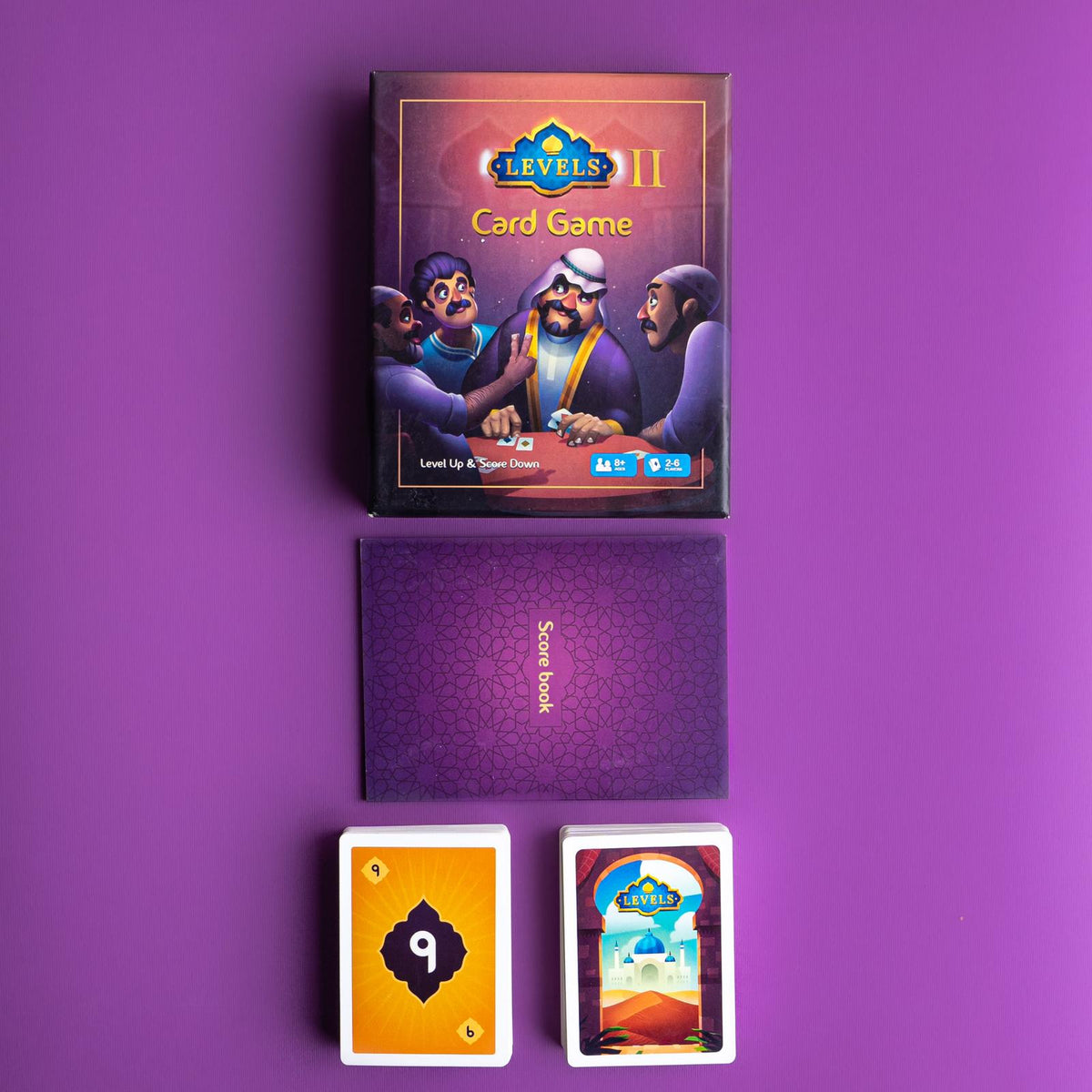 Levels Card Game – QAROUH