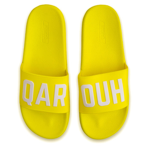 SLIPPER-CUSTOM YELLOW